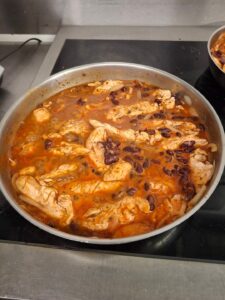 Poulet mijoté - restaurant saint nazaire - ca mijote et compagnie